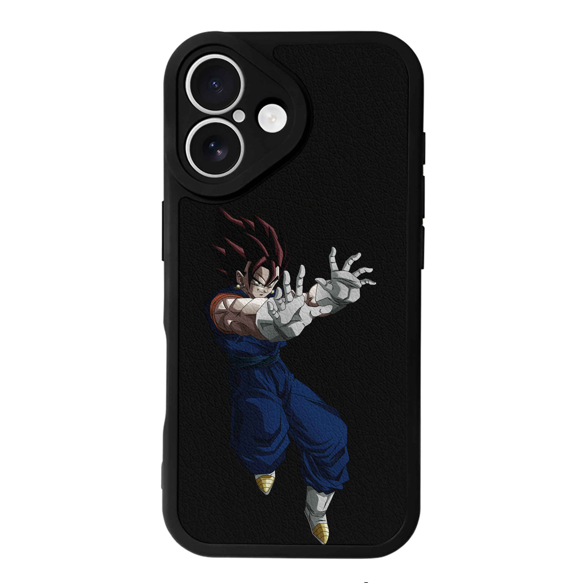 （画像用） ドラゴンボール ベジット DRAGON BALL Vegetto 【iPhone 16シリーズ対応】シリコンスマホケース（レザー調） 材質：シリコン